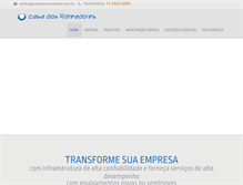 Tablet Screenshot of casadosroteadores.com.br